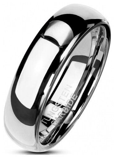 Кольцо обручальное Spikes, размер 20.5, серый, серебряный
