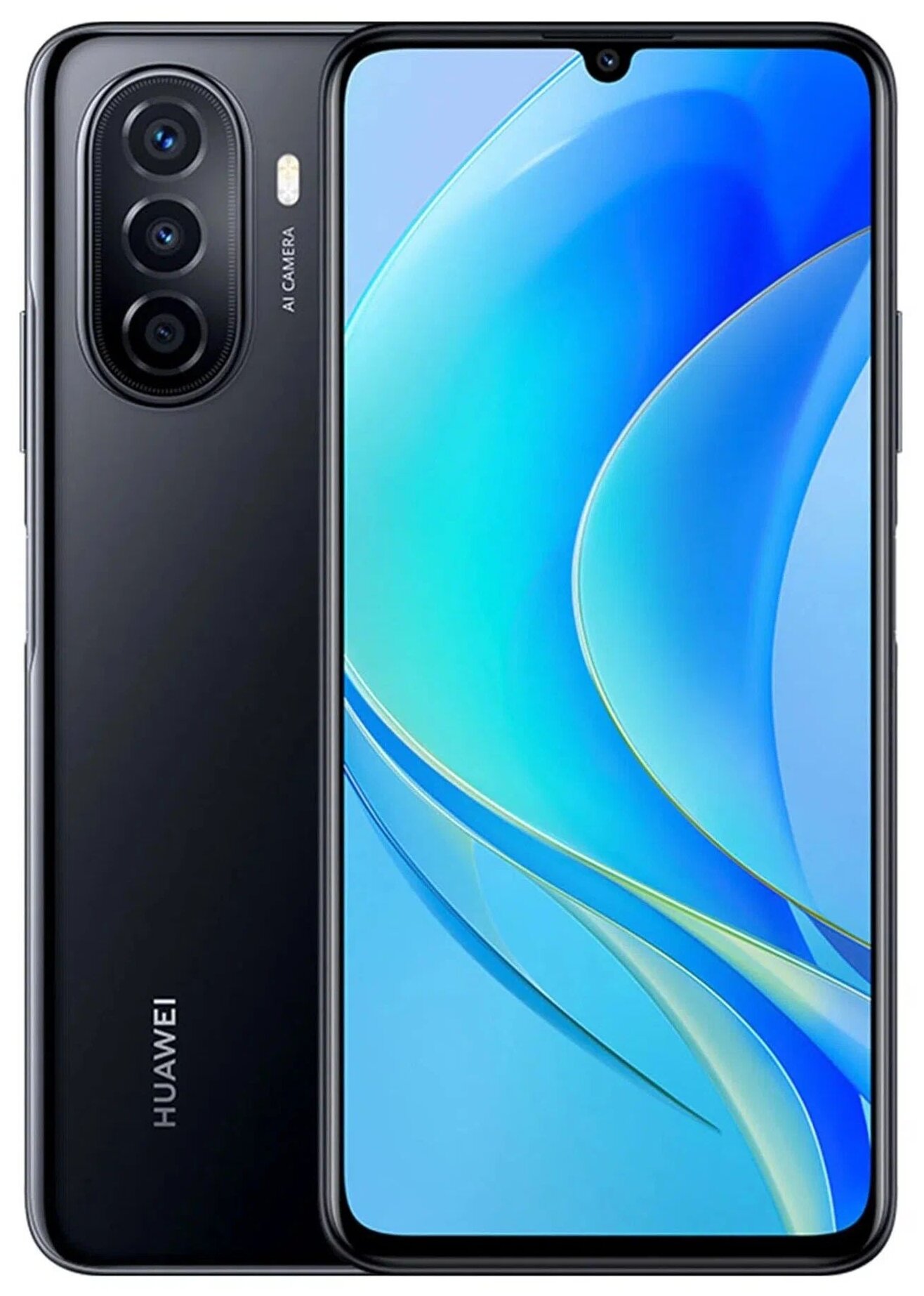 Смартфон HUAWEI Nova Y70 Plus, 4/128 GB, Midnight black