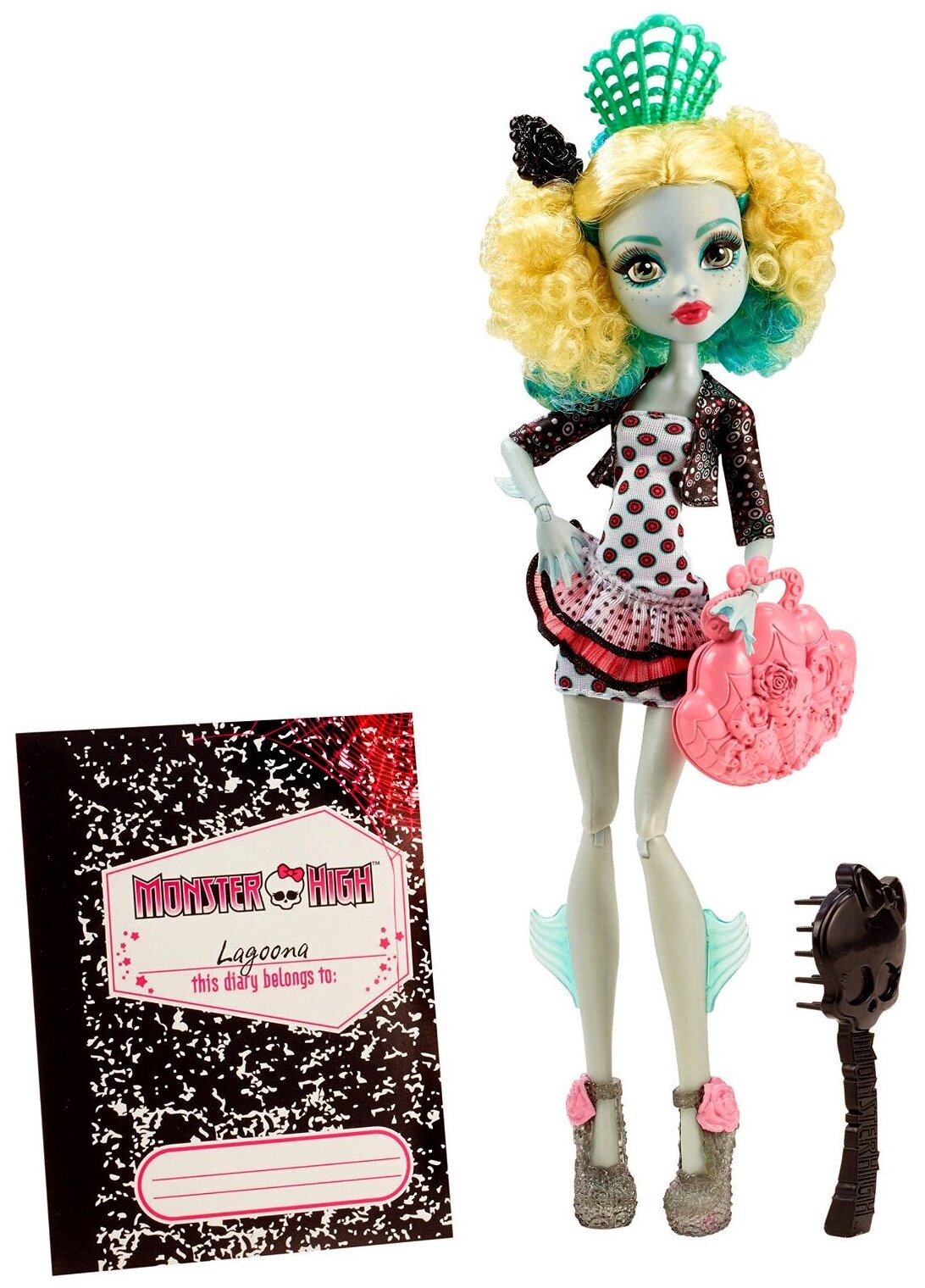 Кукла Монстер Хай Лагуна Блу монстры по обмену, Monster High Monster exchange Lagoona Blue