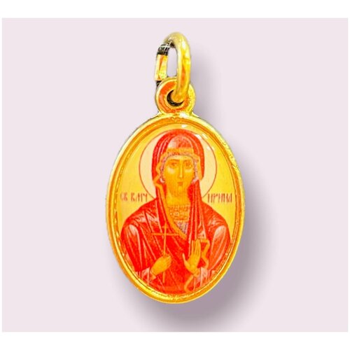 фото Подвеска медальон ирина великомученица нет бренда