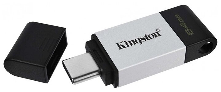 Kingston Флешка 64Gb Kingston USB3.2 DataTraveler 80 (DT80/64GB)