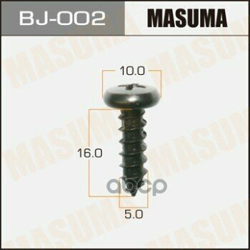 Саморез "Masuma" D5*L16 (Уп.12шт) Masuma арт. BJ-002