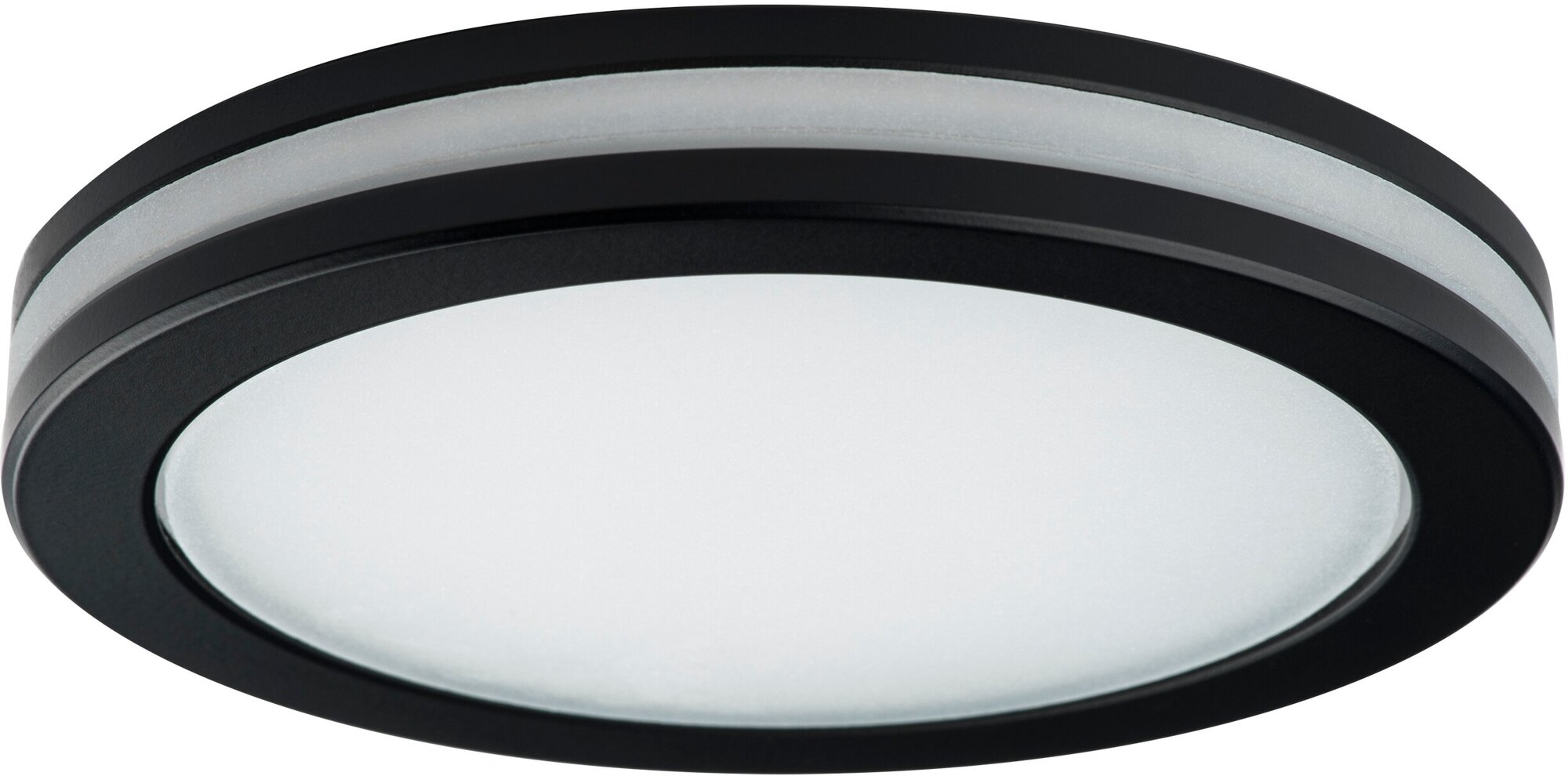 Встраиваемый точечный светильник светодиодный черно-белый Lightstar Maturo 070774