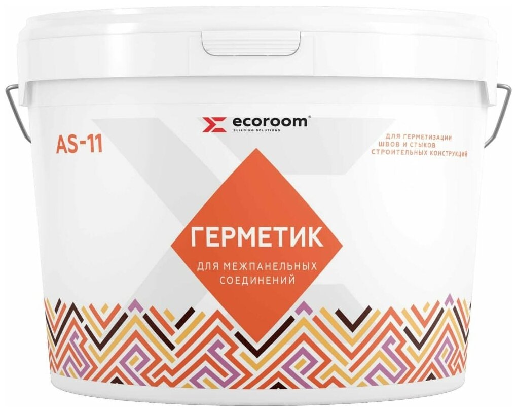 Акриловый герметик для межпанельных швов ECOROOM AS-11 15 кг E-Герм-4181/15 16016318