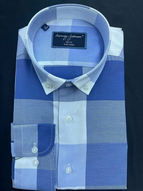 Рубашка RICHARD SPENCER, размер M, голубой