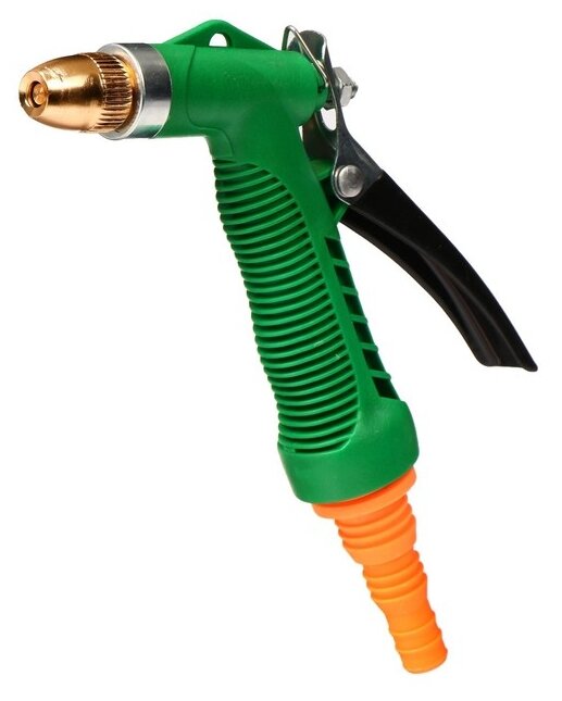 Greengo Пистолет-распылитель, регулируемый, 1/2" (12 мм), 3/4" (19 мм), 5/8" (16 мм), пластик, алюминий, наконечник из латуни