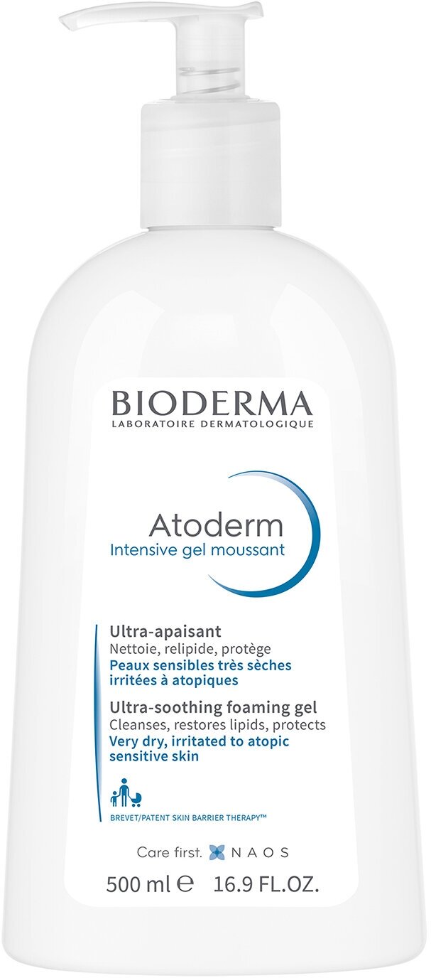 BIODERMA LABORATOIRE DERMATOLOGIQUE Атодерм Гель для тела Интенсив, 500 мл