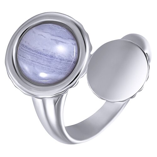 фото Element47 кольцо из серебра 925 пробы с агатом sr00214-8_gag_wg, размер 19