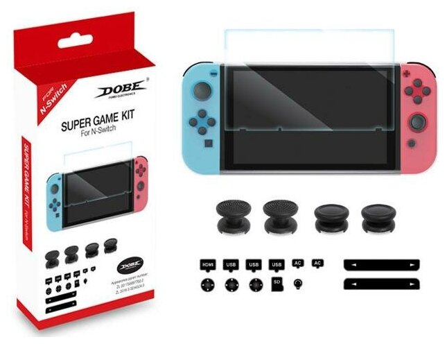 Набор аксессуаров Super Game Kit DOBE (TNS-1854) (Switch)