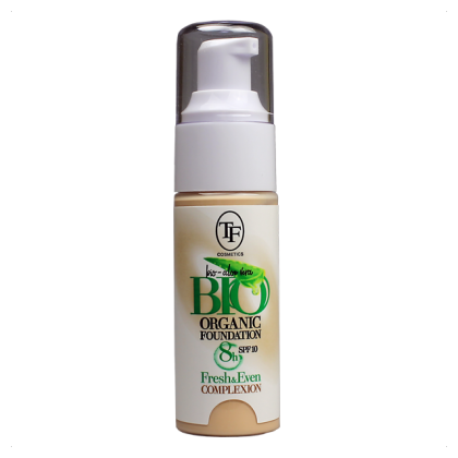 TF Cosmetics Тональный крем BIO organic, SPF 10, 35 мл/35 г, оттенок: Тон 06 Теплый миндаль