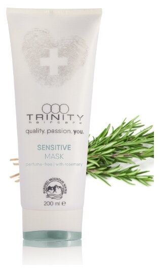 Trinity Sensitive Маска для чувствительной кожи головы, 200 г, 200 мл, туба