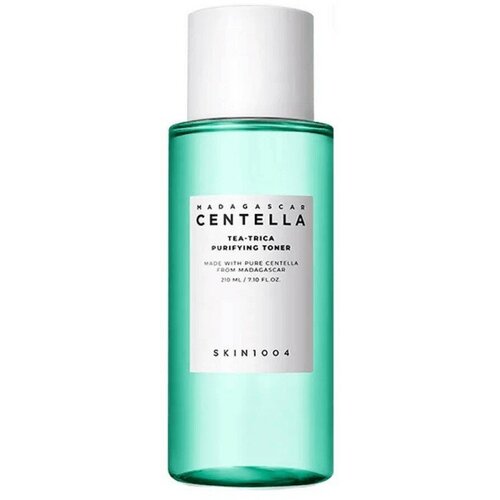 тонер для лица для проблемной кожи лица skin 1004 madagascar centella tea trica purifying toner 210 мл Очищающий тонер с чайным деревом Skin1004 Madagascar Centella Tea-Trica Purifying Toner