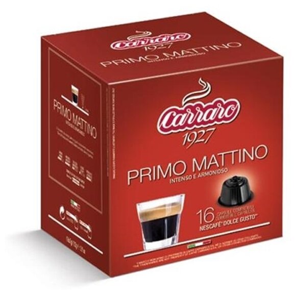 Кофе в капсулах Кофе Carraro Dolce Gusto Primo Mattino, капсулы, 16 шт - фотография № 2