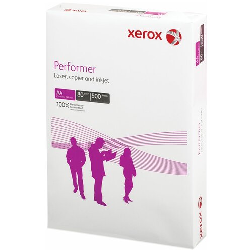 бумага xerox a3 performer 80 г м² 500 л белый Бумага Performer XEROX A4, 80г, 500 листов (O) 003R90649