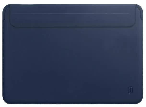 Чехол Wiwu для APPLE Macbook 14.2 2021 Skin New Pro 2 Leather Sleeve Blue 6936686401524