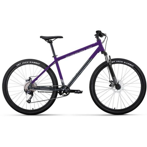 Велосипед взрослый горный Apache 275 20 D рама 19 2023 года фиолетовыйтемно-серый 3019000₽
