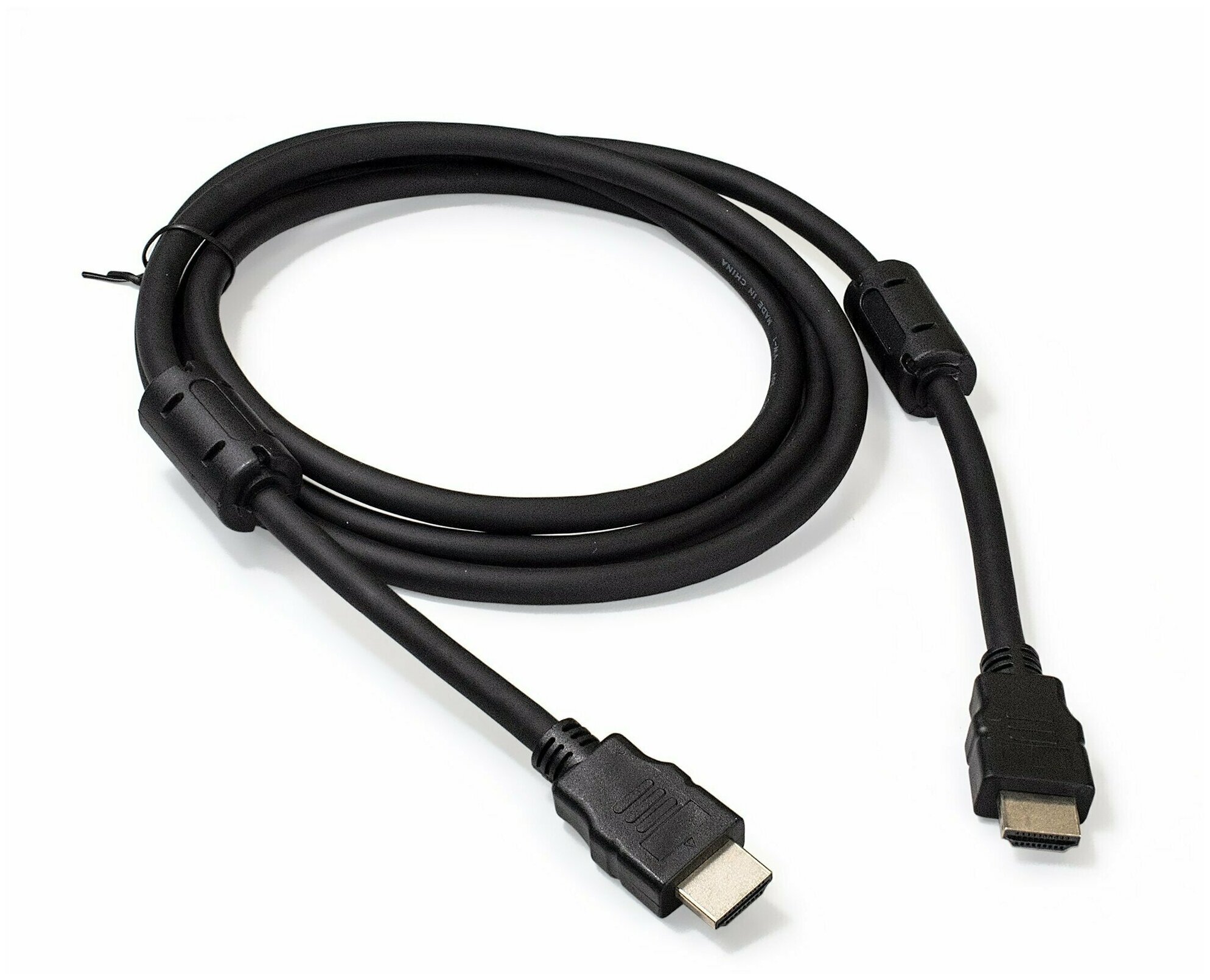 Кабель HDMI Exegate EX287723RUS 19M/19M, v2.0, 1,8м, 4K UHD, Ethernet, ферритовые кольца, позолоченные контакты - фото №1