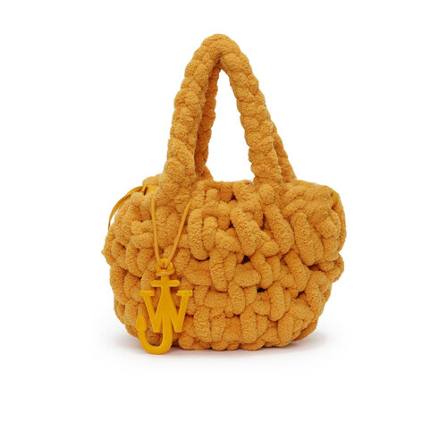 Сумка JW Anderson фактура стеганая желтый 37439₽