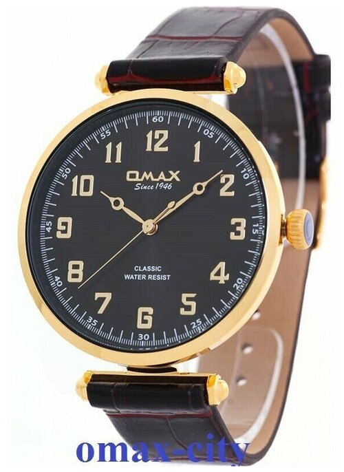 Наручные часы OMAX Classic, коричневый
