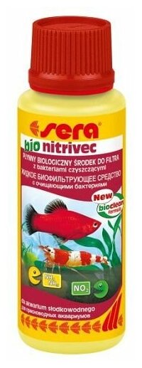 Sera Bio Nitrivec средство для запуска биофильтра, 100 мл - фотография № 15