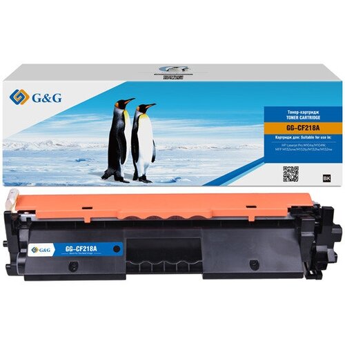 Cartridge G&G 18A для HP LJ M104/M132, с чипом (1 400стр.) (аналог CF218A) картридж mytoner аналог hp cf218a 1 4k с чипом