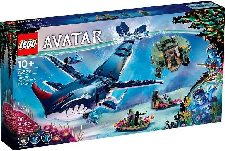 Конструктор LEGO Avatar, Payakan the Tulkun & Crabsuit 75579