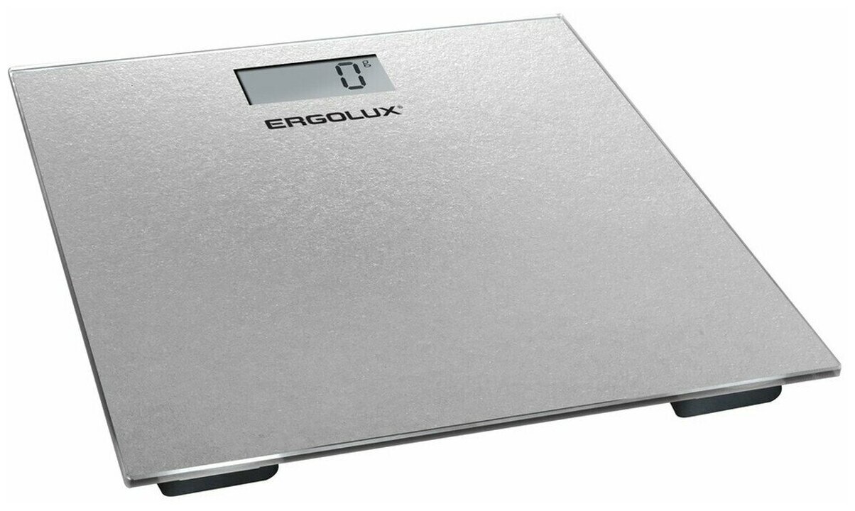 Весы напольные ELX-SB02-C03 серые (до 180 кг) ERGOLUX