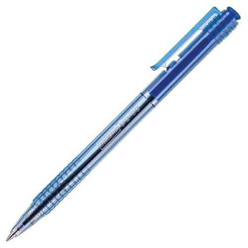 Ручка шариковая синяя 0.5 мм автоматическая Attache Bo-bo