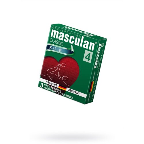 Презервативы Masculan Classic 4 увеличенного размера 3 шт