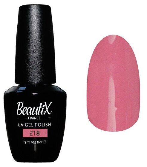 Beautix Гель-лак UV Gel Polish, 15 мл, 218