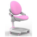 Детское кресло Mealux ZMAX-15 Plus (Цвет обивки:Розовый, Цвет каркаса:Белый металл) - изображение
