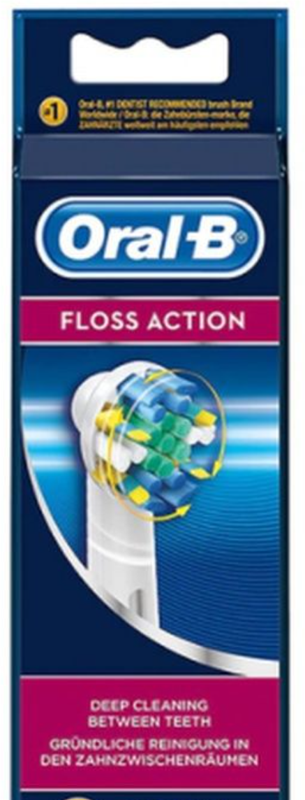 Насадки для электрической зубной щетки Oral-B FLOSS ACTION 3 шт.