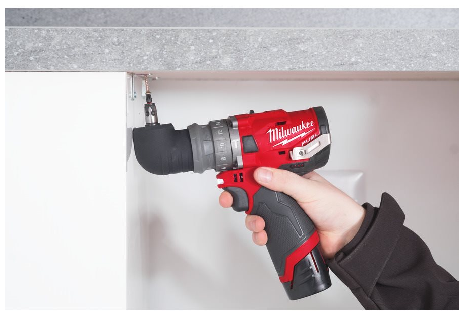 Аккумуляторная ударная дрель Milwaukee M12 FUEL FPDX-0, 12В, без АКБ и ЗУ, - фото №6