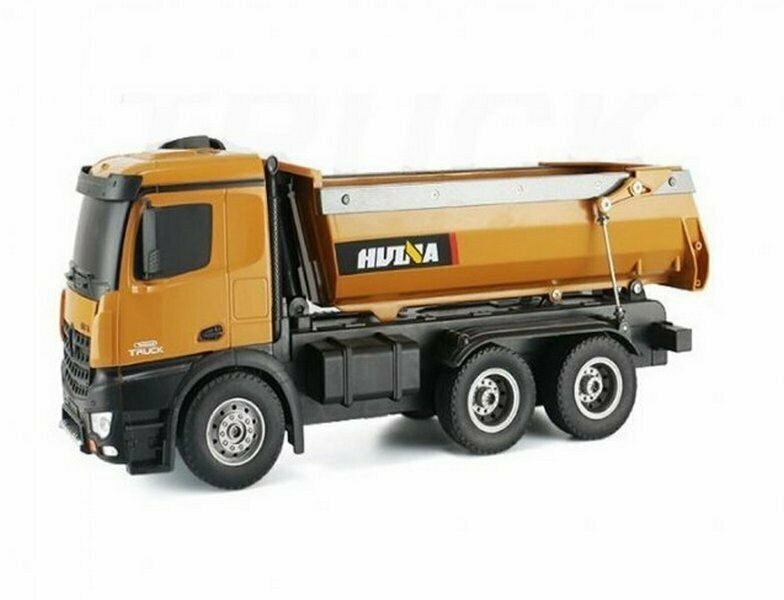 Грузовой автомобиль Hui Na Toys, 1:14, на р/у, свет, звук 1573