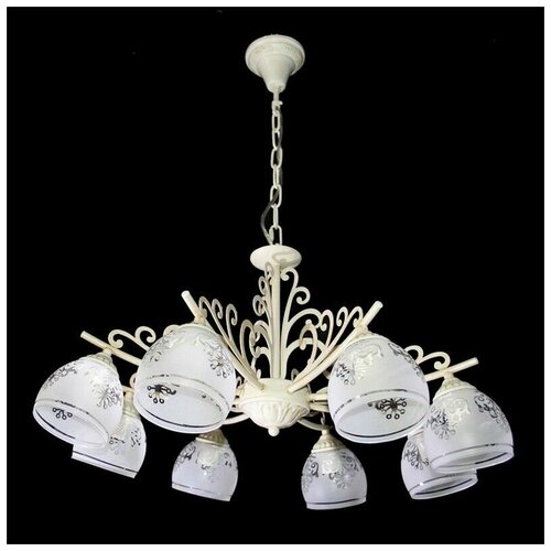 LVK MD 2316-8B G люстра D70H88 8хЕ27х60W