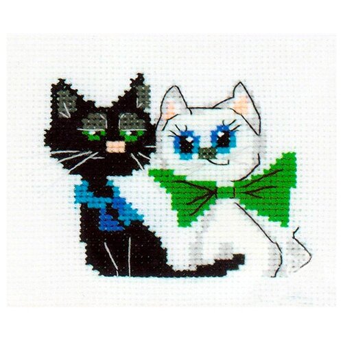 фото Нв-074 набор для вышивания riolis 'сладкая парочка', 16*13 см риолис