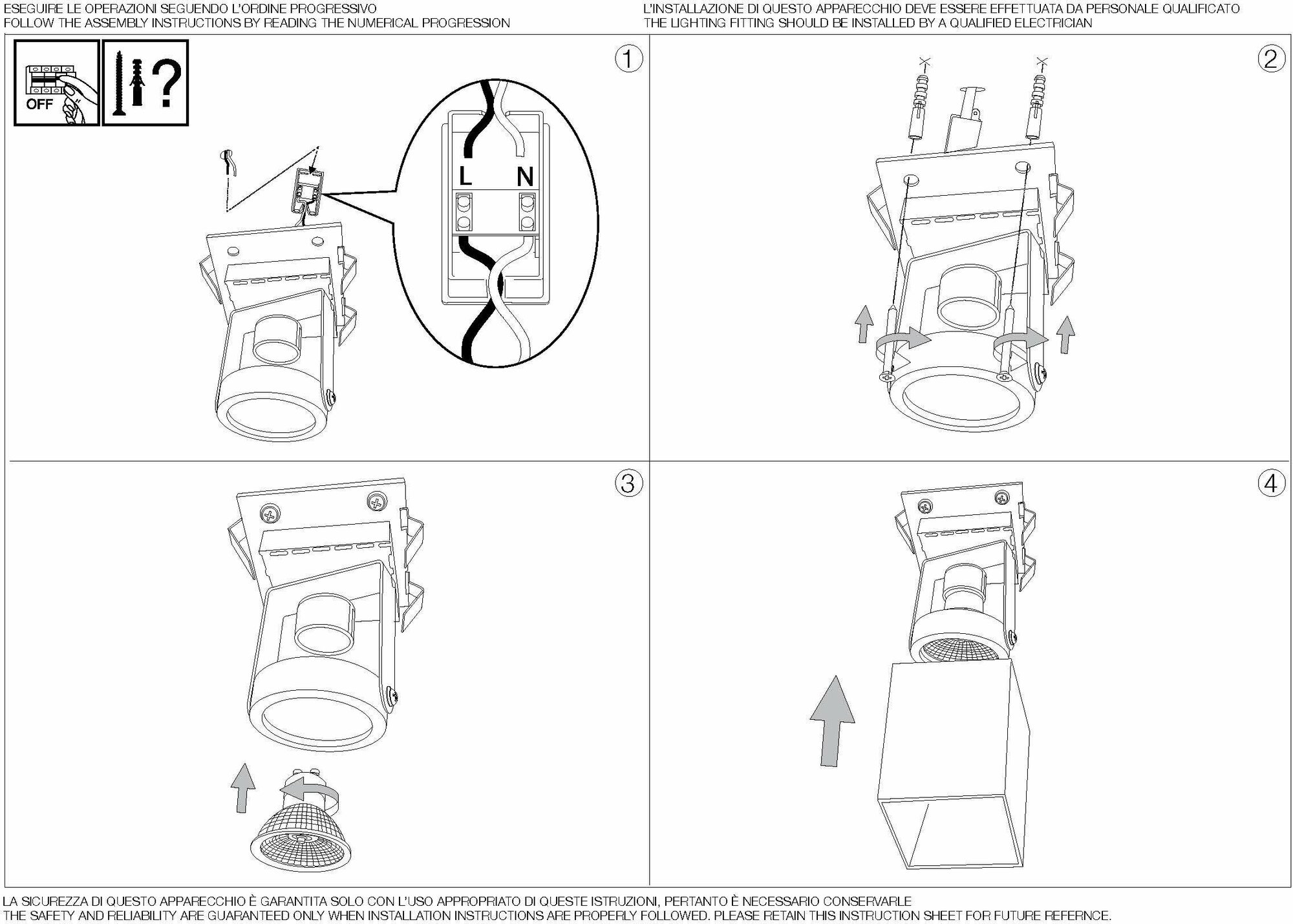 Светильник потолочный ideal lux Mood PL1 D09 Square макс.1х28Вт IP20 GU10 230В Алюминий/Черный Металл 140926. - фотография № 8