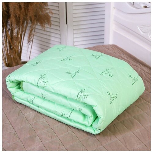 Одеяло Бамбук облегченное, 140х205 см, вес 860гр, микрофибра 150г/м, 100% полиэстер