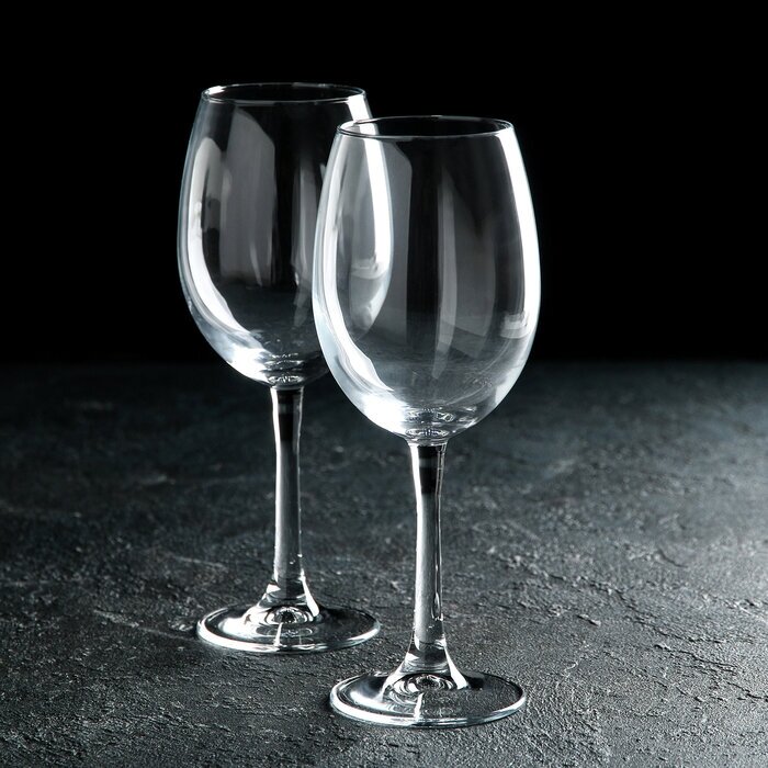 Paşabahçe Набор стеклянных бокалов для вина Classique, 445 мл, 2 шт