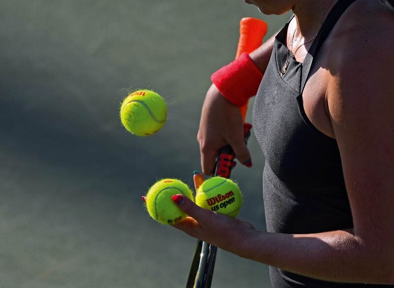 Набор мячей для большого тенниса Wilson US OPEN XD TBALL, 3 шт, Желтый, размер Без размера - фото №11