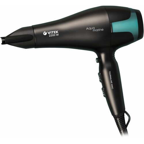 Фен Vitek VT-8215 2200Вт черный 595000₽