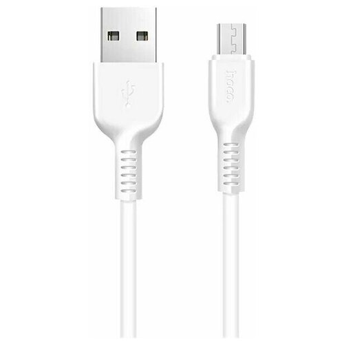 Кабель USB - MicroUSB Hoco X13 Белый кабель usb hoco u76 fresh magnetic usb microusb 2а 1 2 м с магнитным выходом