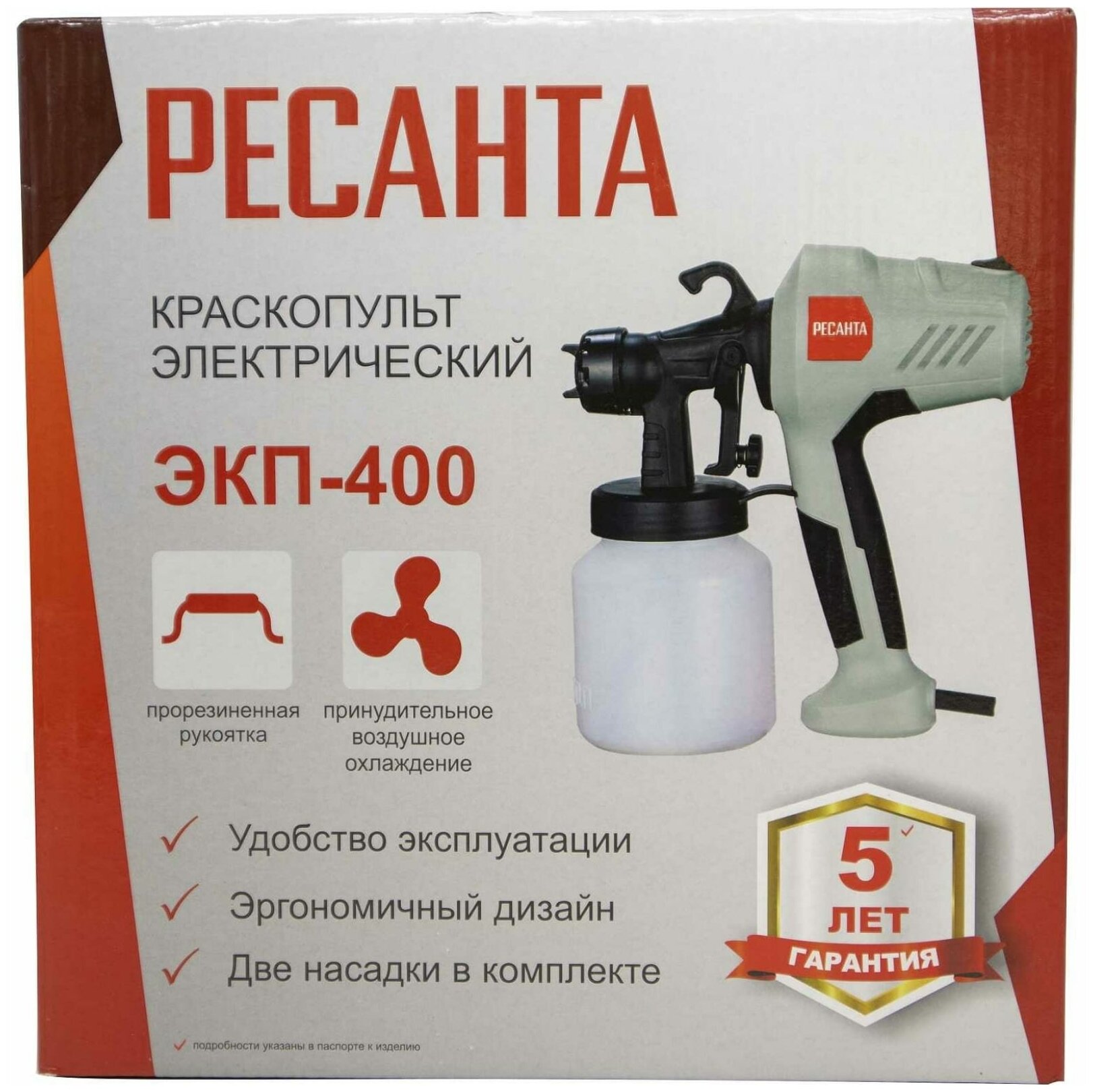 Картинки Краскопульт электрический Ресанта ЭКП-400 75/17/1