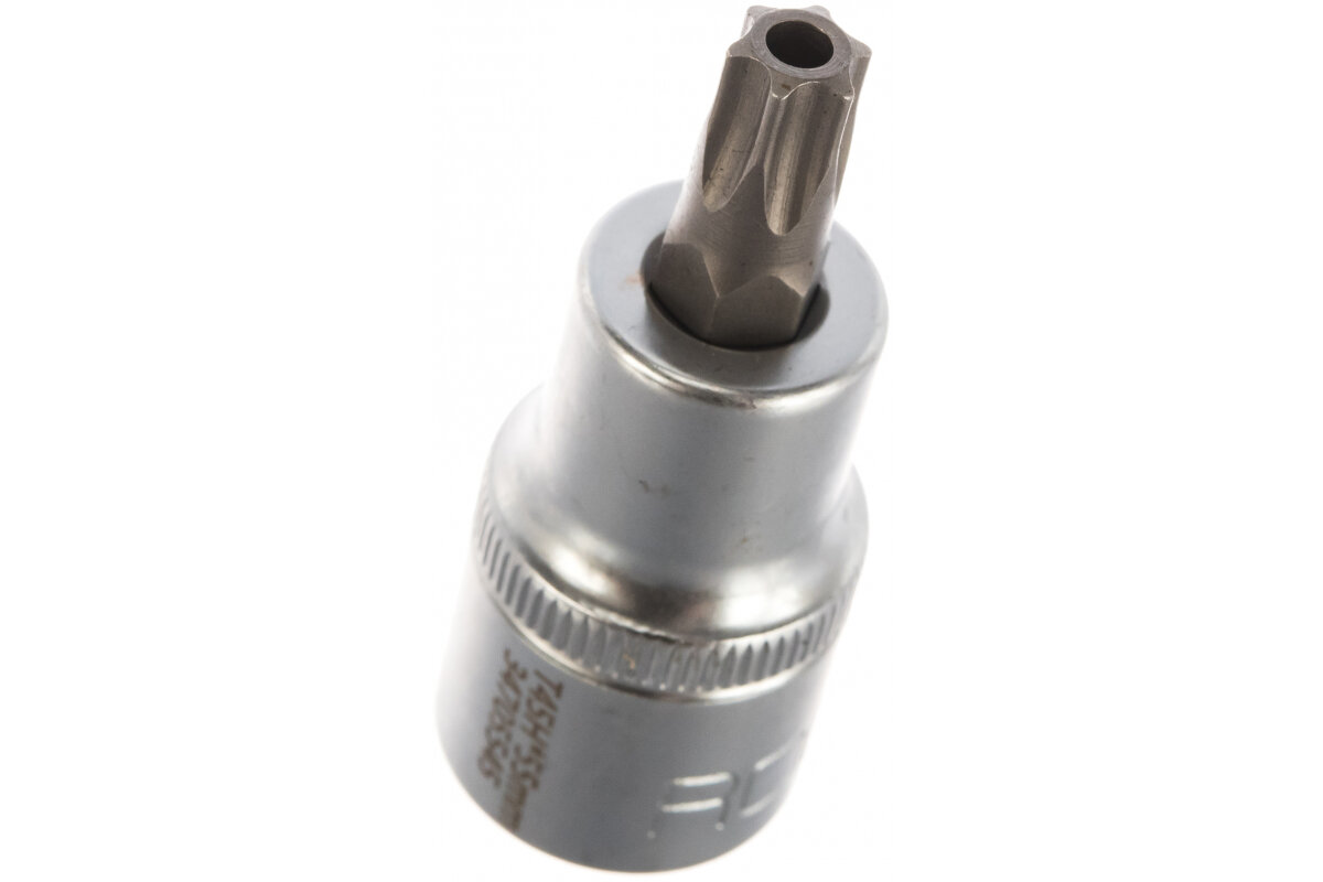 Головка-бита TORX T45 с отверстием 1/2 55мм ROCKFORCE