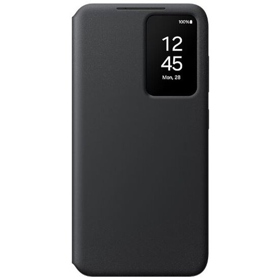 Чехол-книжка Samsung для Galaxy S24, Smart View Wallet Case, черный (EF-ZS921CBEGRU)