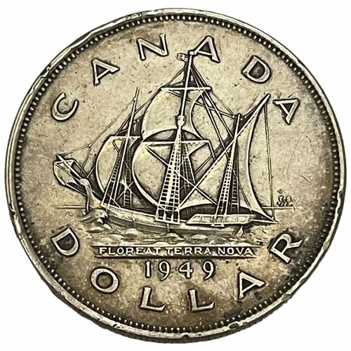 Канада 1 доллар 1949 г. (Вхождение Ньюфаундленда в состав Канады)