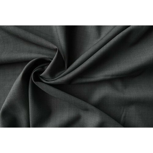 Ткань костюмная шерсть серого цвета