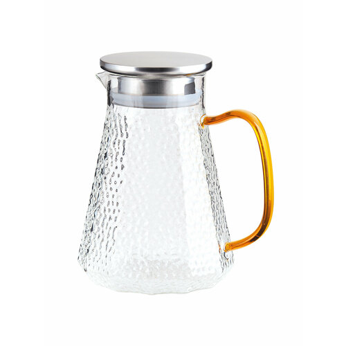 Кувшин для воды Appetite Studio стеклянный с крышкой 1 л 3184₽