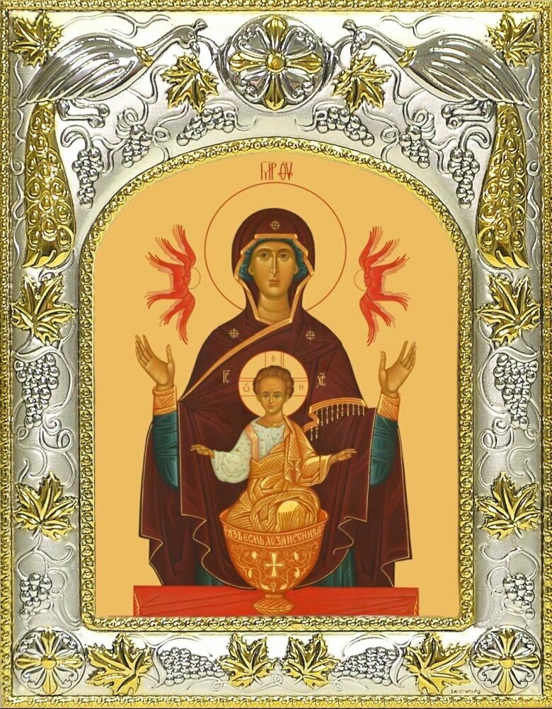 Икона Неупиваемая чаша, икона Божией Матери