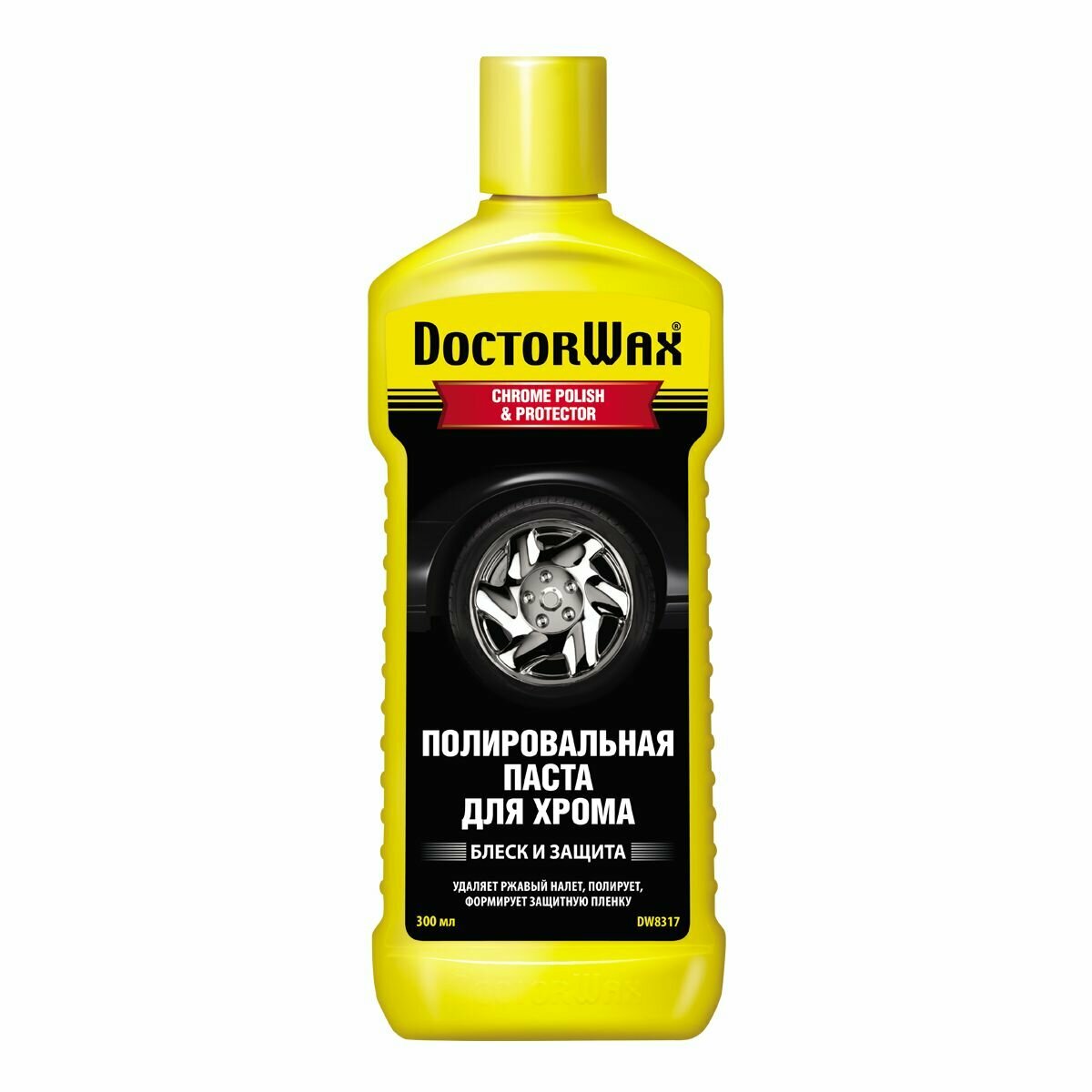 DoctorWax полировальная паста для хрома DW8317, 0.3 л